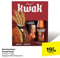 Promoties Geschenkdoos pauwel kwak - Kwak - Geldig van 29/05/2024 tot 10/06/2024 bij Carrefour