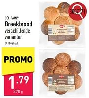 Promoties Breekbrood - Delipain - Geldig van 07/06/2024 tot 09/06/2024 bij Aldi
