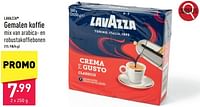 Promoties Gemalen koffie - Lavazza - Geldig van 07/06/2024 tot 09/06/2024 bij Aldi