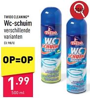 Promoties Wc-schuim - Twido - Geldig van 07/06/2024 tot 09/06/2024 bij Aldi