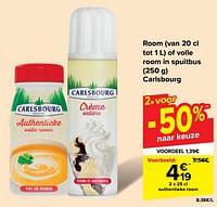 Promoties Authentieke room - Carlsbourg - Geldig van 29/05/2024 tot 10/06/2024 bij Carrefour