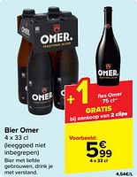 Promoties Bier omer - Omer - Geldig van 29/05/2024 tot 10/06/2024 bij Carrefour