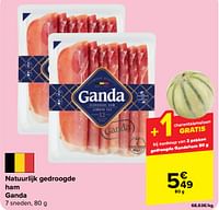 Promoties Natuurlijk gedroogde ham ganda - Ganda - Geldig van 29/05/2024 tot 10/06/2024 bij Carrefour