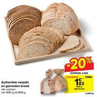 Promoties Tijgerbrood - Huismerk - Carrefour  - Geldig van 29/05/2024 tot 10/06/2024 bij Carrefour
