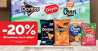 Promoties Doritos nacho cheese - Doritos - Geldig van 05/06/2024 tot 18/06/2024 bij Alvo