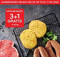 Promoties Kippenburgers - Huismerk - Alvo - Geldig van 05/06/2024 tot 18/06/2024 bij Alvo