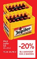 Promoties Pils jupiler - Jupiler - Geldig van 05/06/2024 tot 18/06/2024 bij Alvo