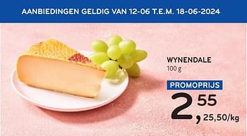 Promoties Wynendale - Wynendale - Geldig van 05/06/2024 tot 18/06/2024 bij Alvo