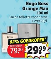 Promoties Hugo boss orange man edt - Hugo Boss - Geldig van 28/05/2024 tot 09/06/2024 bij Kruidvat