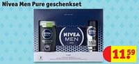 Promoties Nivea men pure geschenkset - Nivea - Geldig van 28/05/2024 tot 09/06/2024 bij Kruidvat