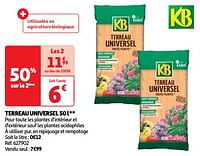 Promotions Terreau universel - KB - Valide de 28/05/2024 à 03/06/2024 chez Auchan Ronq