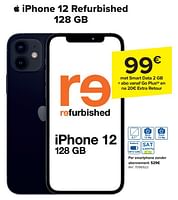 Promoties Apple iphone 12 refurbished 128 gb - Apple - Geldig van 29/05/2024 tot 10/06/2024 bij Carrefour
