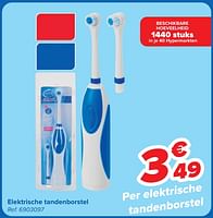 Promoties Elektrische tandenborstel - Huismerk - Carrefour  - Geldig van 29/05/2024 tot 10/06/2024 bij Carrefour