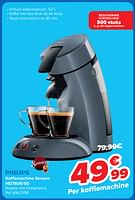 Promoties Philips koffiemachine senseo hd7806-50 - Philips - Geldig van 29/05/2024 tot 10/06/2024 bij Carrefour