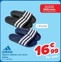 Promoties Slippers adilette voor heren adidas - Adidas - Geldig van 29/05/2024 tot 10/06/2024 bij Carrefour