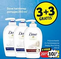 Promoties Handzeeppomp deeply nourishing - Dove - Geldig van 28/05/2024 tot 09/06/2024 bij Kruidvat