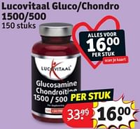 Promoties Lucovitaal gluco chondro - Lucovitaal - Geldig van 28/05/2024 tot 09/06/2024 bij Kruidvat