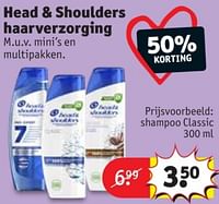 Promoties Shampoo classic - Head & Shoulders - Geldig van 28/05/2024 tot 09/06/2024 bij Kruidvat