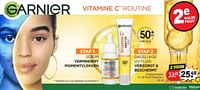 Promoties Uv fluid vitamine c - Garnier - Geldig van 28/05/2024 tot 09/06/2024 bij Kruidvat