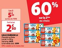 Promoties Lulu l`ourson lu - Lu - Geldig van 28/05/2024 tot 03/06/2024 bij Auchan