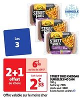 Promoties Street fries cheddar surgelées mc cain - Mc Cain - Geldig van 28/05/2024 tot 03/06/2024 bij Auchan