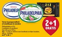 Promoties Verse kaasspecialiteit om te smeren met knoflook en fijne kruiden - Philadelphia - Geldig van 30/05/2024 tot 05/06/2024 bij Delhaize