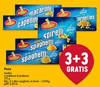 Promoties Fijne spaghetti, al dente - Soubry - Geldig van 30/05/2024 tot 05/06/2024 bij Delhaize