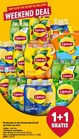 Promoties Lipton - ice tea original bruisend - Lipton - Geldig van 30/05/2024 tot 05/06/2024 bij Delhaize