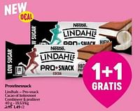 Promoties Proteïnesnack lindhals - pro+snack - Nestlé - Geldig van 30/05/2024 tot 05/06/2024 bij Delhaize
