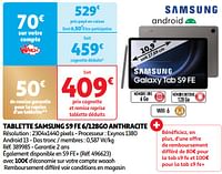 Tablette samsung s9 fe 6-128go anthracite-Samsung