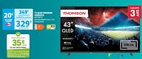 Promotions Tv qled thomson 43qas213 - Thomson - Valide de 28/05/2024 à 16/06/2024 chez Auchan Ronq