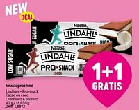 Promotions Snack protéiné lindhals - pro+snack - Nestlé - Valide de 30/05/2024 à 05/06/2024 chez Delhaize