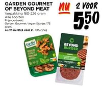 Promoties Garden gourmet vegan stukjes - Garden Gourmet - Geldig van 29/05/2024 tot 04/06/2024 bij Jumbo