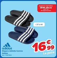 Promotions Slippers adilette homme adidas - Adidas - Valide de 29/05/2024 à 10/06/2024 chez Carrefour