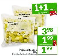 Promoties Prei voor fondue - Huismerk - Intermarche - Geldig van 28/05/2024 tot 02/06/2024 bij Intermarche