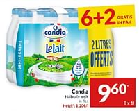 Promoties Candia halfvolle melk in fles - CANDIA - Geldig van 28/05/2024 tot 02/06/2024 bij Intermarche