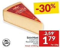 Promoties Entremont comté fruité rauwmelkse kaas - Entre Mont - Geldig van 28/05/2024 tot 02/06/2024 bij Intermarche