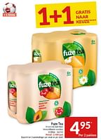 Promoties Fuze tea frisdrank met thee - FuzeTea - Geldig van 28/05/2024 tot 02/06/2024 bij Intermarche