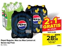 Promotions Pepsi max - Pepsi - Valide de 29/05/2024 à 10/06/2024 chez Carrefour