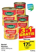 Promotions Ravioli panzani - Panzani - Valide de 29/05/2024 à 10/06/2024 chez Carrefour