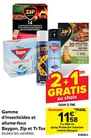 Promotions Spray protector insectes volants baygon - Baygon - Valide de 29/05/2024 à 10/06/2024 chez Carrefour