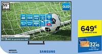 Promotions Samsung qled-tv qe55q70 - Samsung - Valide de 29/05/2024 à 10/06/2024 chez Carrefour