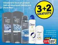 Promotions Deodorant en spray originl dove - Dove - Valide de 28/05/2024 à 09/06/2024 chez Kruidvat