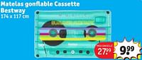 Promotions Matelas gonflable cassette bestway - BestWay - Valide de 28/05/2024 à 09/06/2024 chez Kruidvat