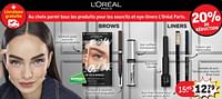 Promotions Teinture pour sourcils brow color - L'Oreal Paris - Valide de 28/05/2024 à 09/06/2024 chez Kruidvat
