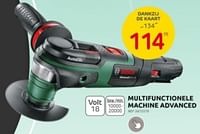 Promoties Bosch multifunctionele machine advanced - Bosch - Geldig van 29/05/2024 tot 10/06/2024 bij Brico