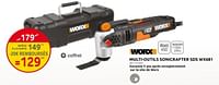 Promotions Worx multi-outils sonicrafter sds wx681 - Worx - Valide de 29/05/2024 à 10/06/2024 chez Brico