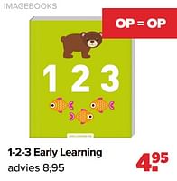 Promoties 1-2-3 early learning - Imagebooks - Geldig van 27/05/2024 tot 29/06/2024 bij Baby-Dump