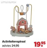 Promoties Activiteitenspiraal - Little Dutch - Geldig van 27/05/2024 tot 29/06/2024 bij Baby-Dump