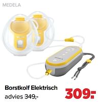 Promoties Borstkolf elektrisch - Medela - Geldig van 27/05/2024 tot 29/06/2024 bij Baby-Dump